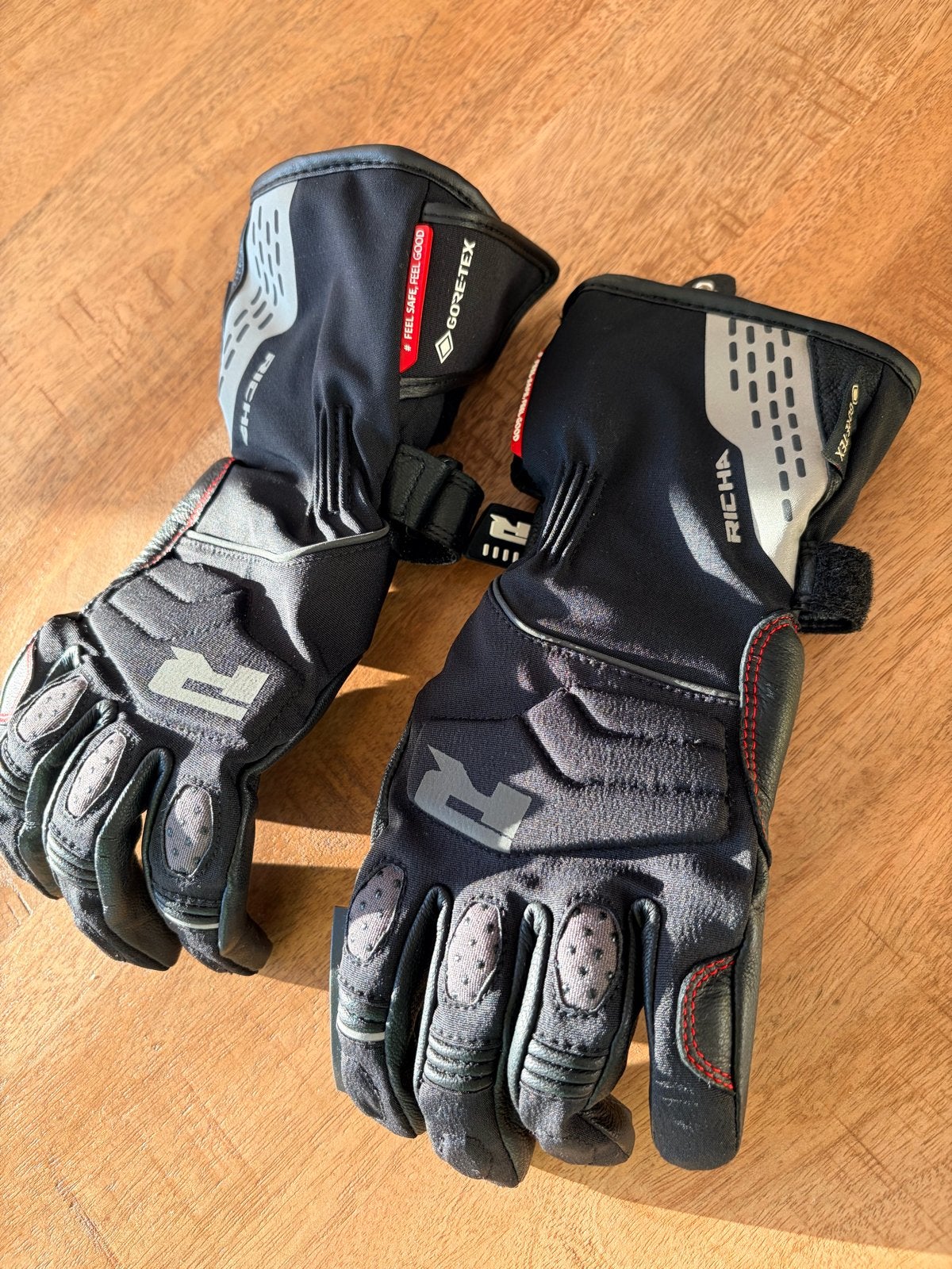 Gore-Tex motorhandschoenen - Slechts 1x gedragen, Ophalen, Tweedehands, Dames, Handschoenen