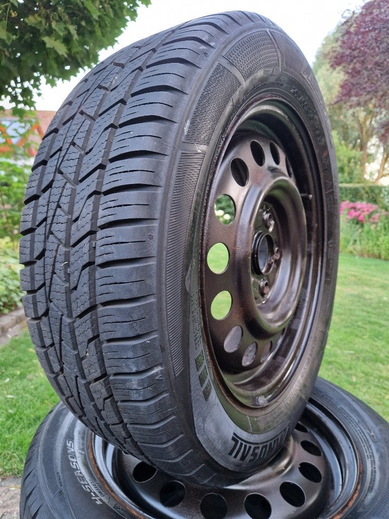 4 All Season banden 6mm op velg 5x114,3 Toyota Suzuki Lexus, Auto-onderdelen, Banden en Velgen, Ophalen, Gebruikt, 16 inch, Band(en)