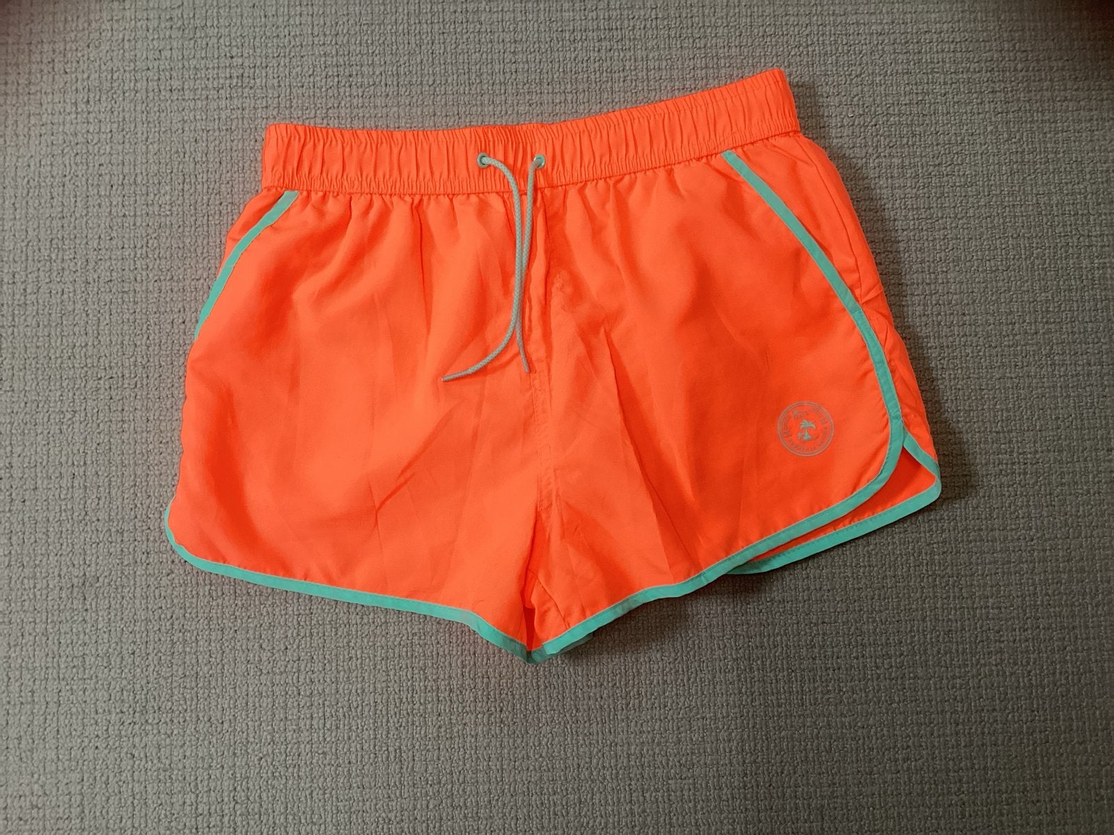 Neon oranje zwembroek maat 158/164, Kinderen en Baby's, Kinderkleding | Maat 158, Ophalen of Verzenden, Zo goed als nieuw, Jongen