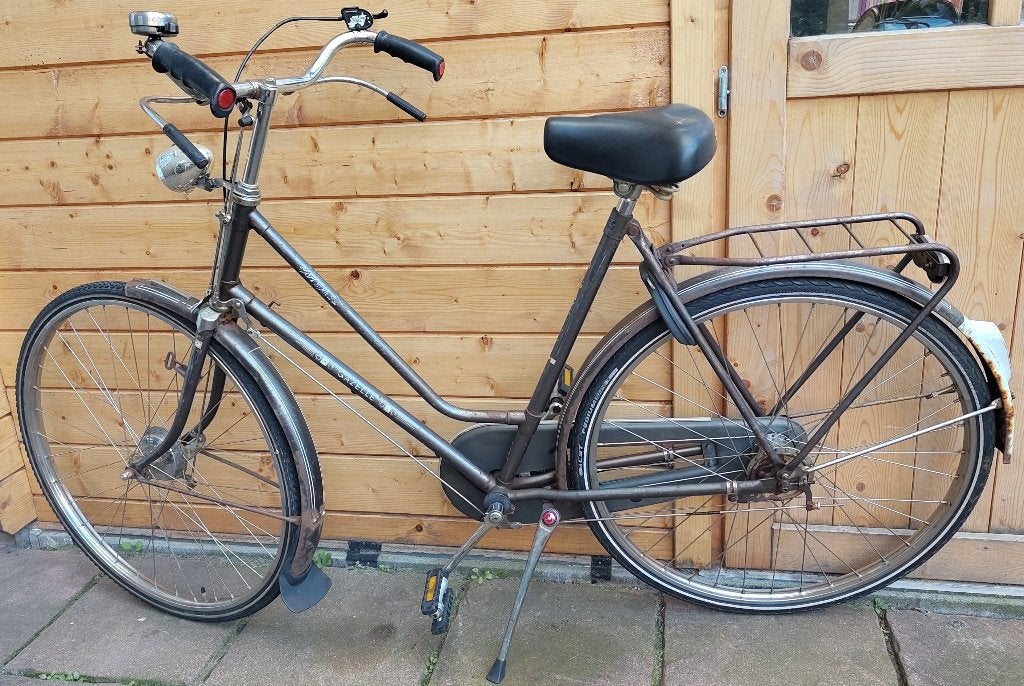 Gazelle damesfiets 3v 1987, Fietsen en Brommers, Ophalen, Gebruikt, Versnellingen, 56 cm of meer