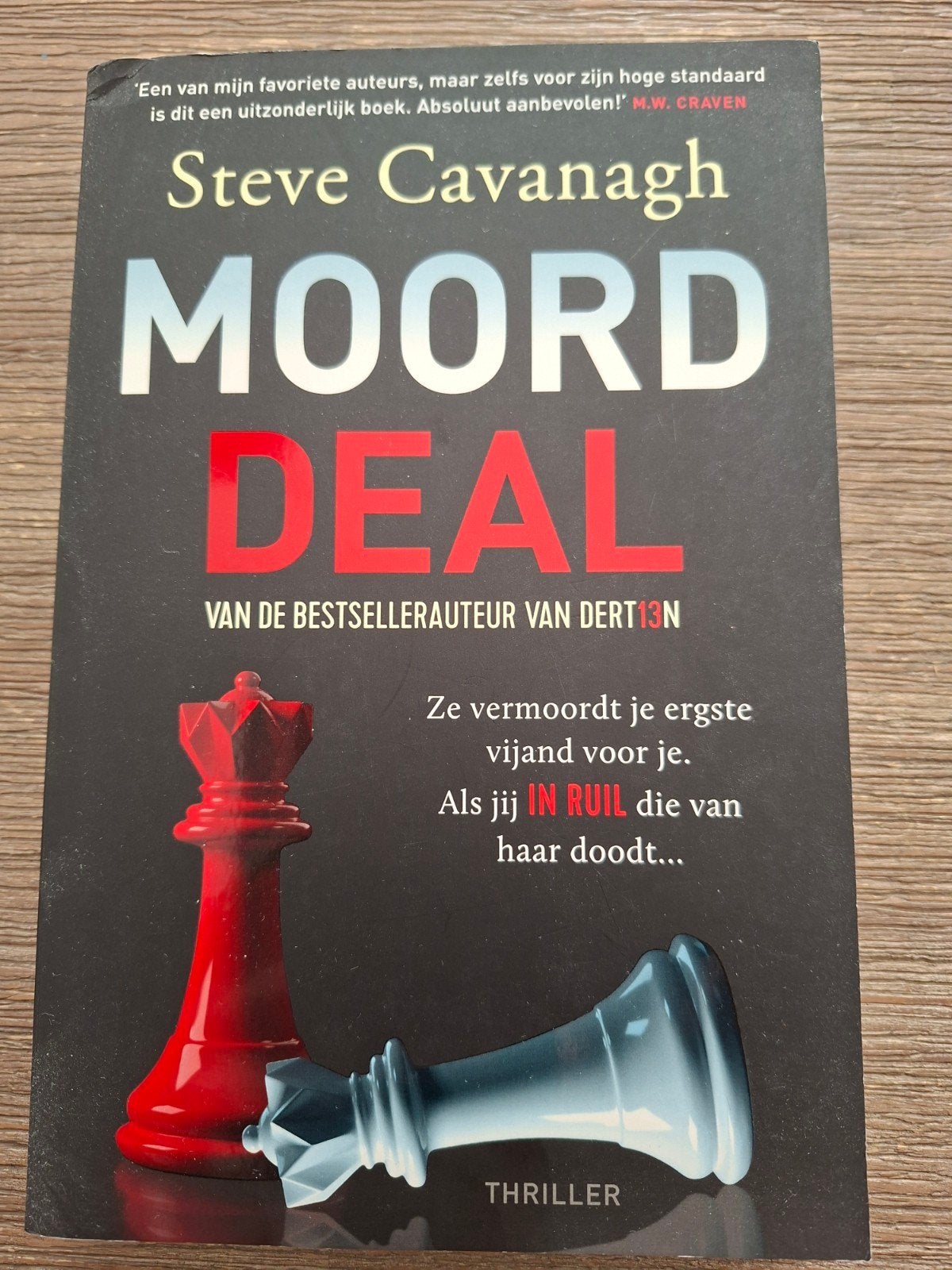 Moorddeal - Steve Cavanagh (Thriller), Boeken, Ophalen of Verzenden, Gelezen, Steve Cavanagh, Europa overig