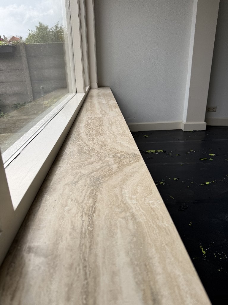Vensterbank van natuursteen, Ophalen, Gebruikt, Hardsteen, Vensterbanken