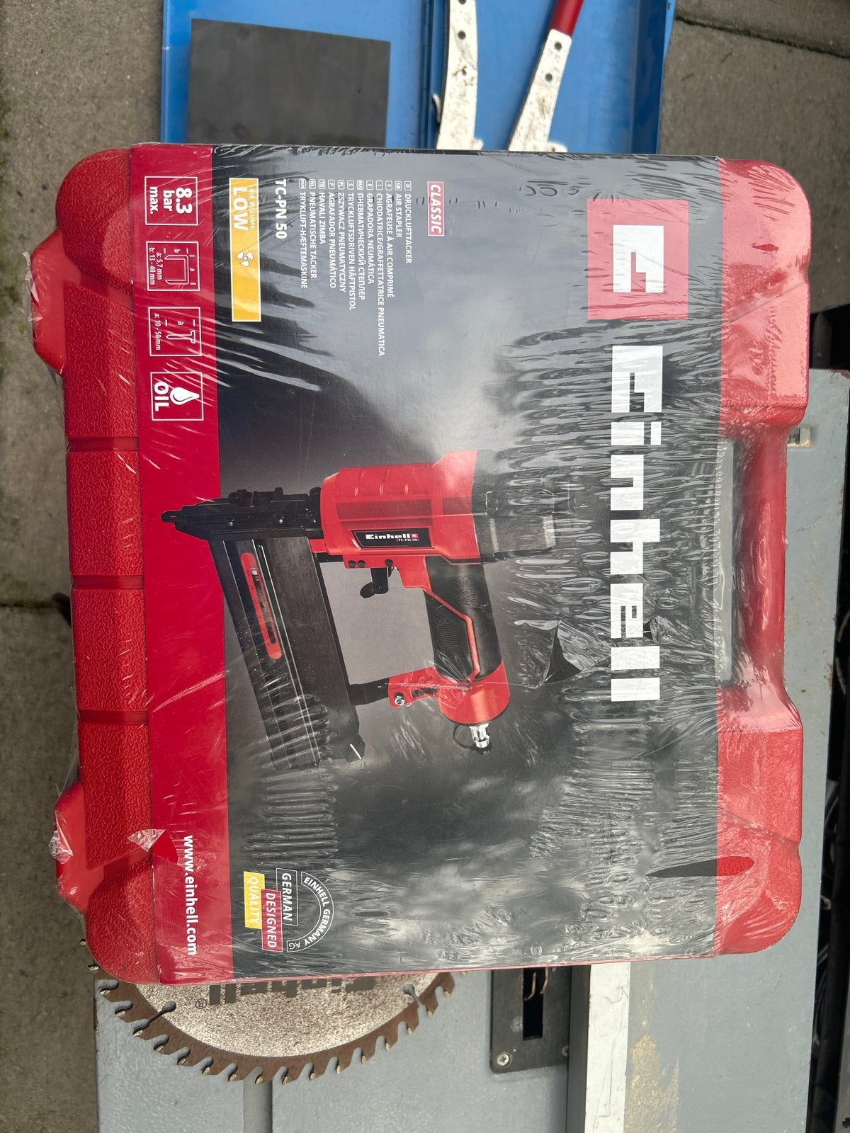 Einhell Luchttacker TC-PN 50 - Nieuw in doos, Ophalen of Verzenden, Nieuw