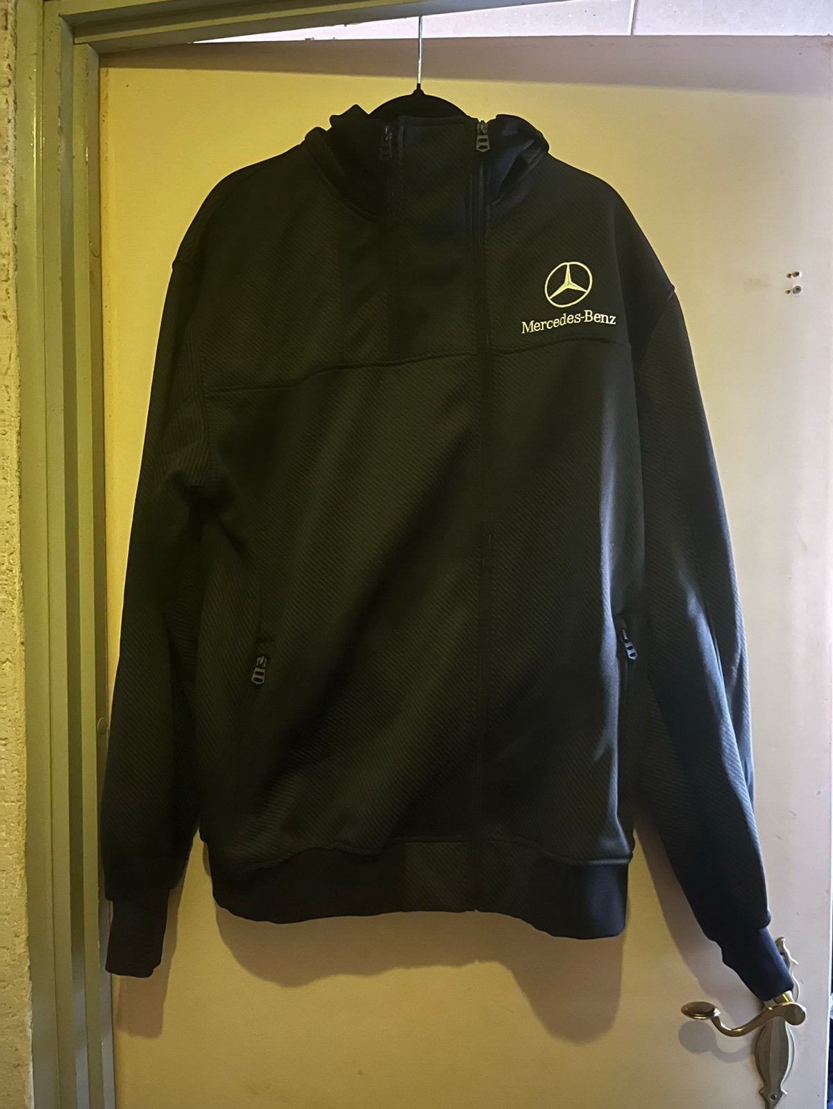 Mercedes- Benz jas voor heren maat 2xl, Kleding | Heren, Ophalen, Zo goed als nieuw, Overige maten, Zwart