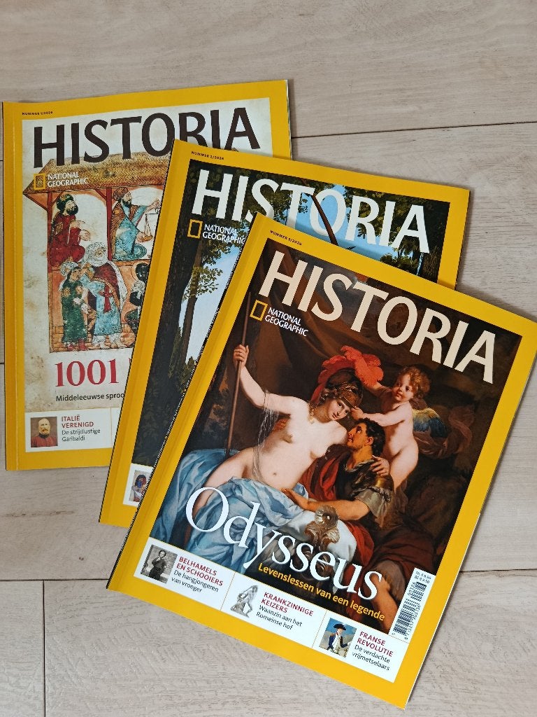 Historia <vanNat.Geographic>, Boeken, Ophalen, Zo goed als nieuw, Overige gebieden