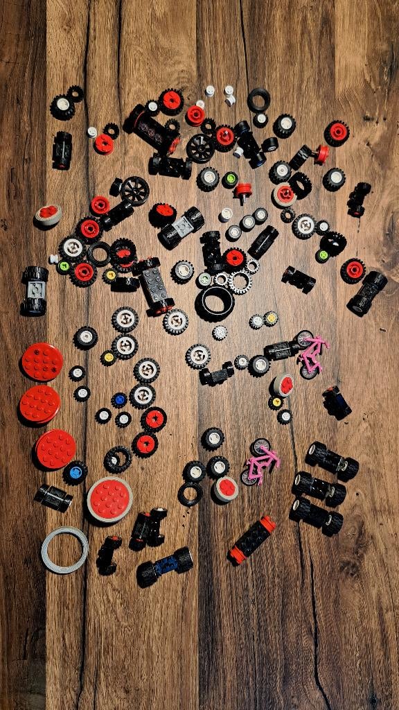 Lego wielen, Gebruikt, Lego, Ophalen of Verzenden, Racers