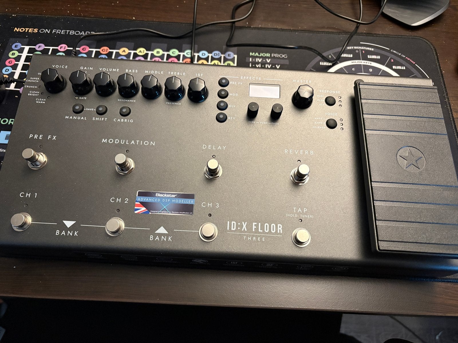 Blackstar ID:X Floor Three Multi-effect Gitaarprocessor, Ophalen of Verzenden, Zo goed als nieuw, Multi-effect
