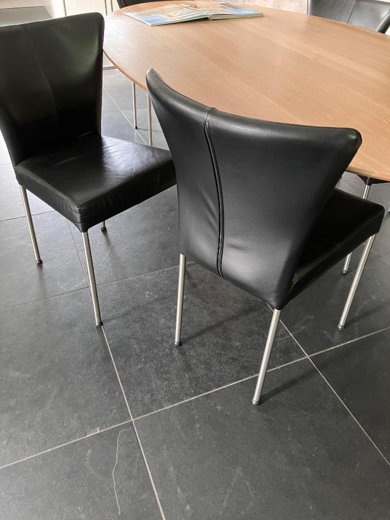 Eetkamerstoelen Avanti Salsa (6 stuks), Huis en Inrichting, Stoelen, Ophalen, Gebruikt, Eigentijds en tijdloos. Goed te combineren met tafels e.d.