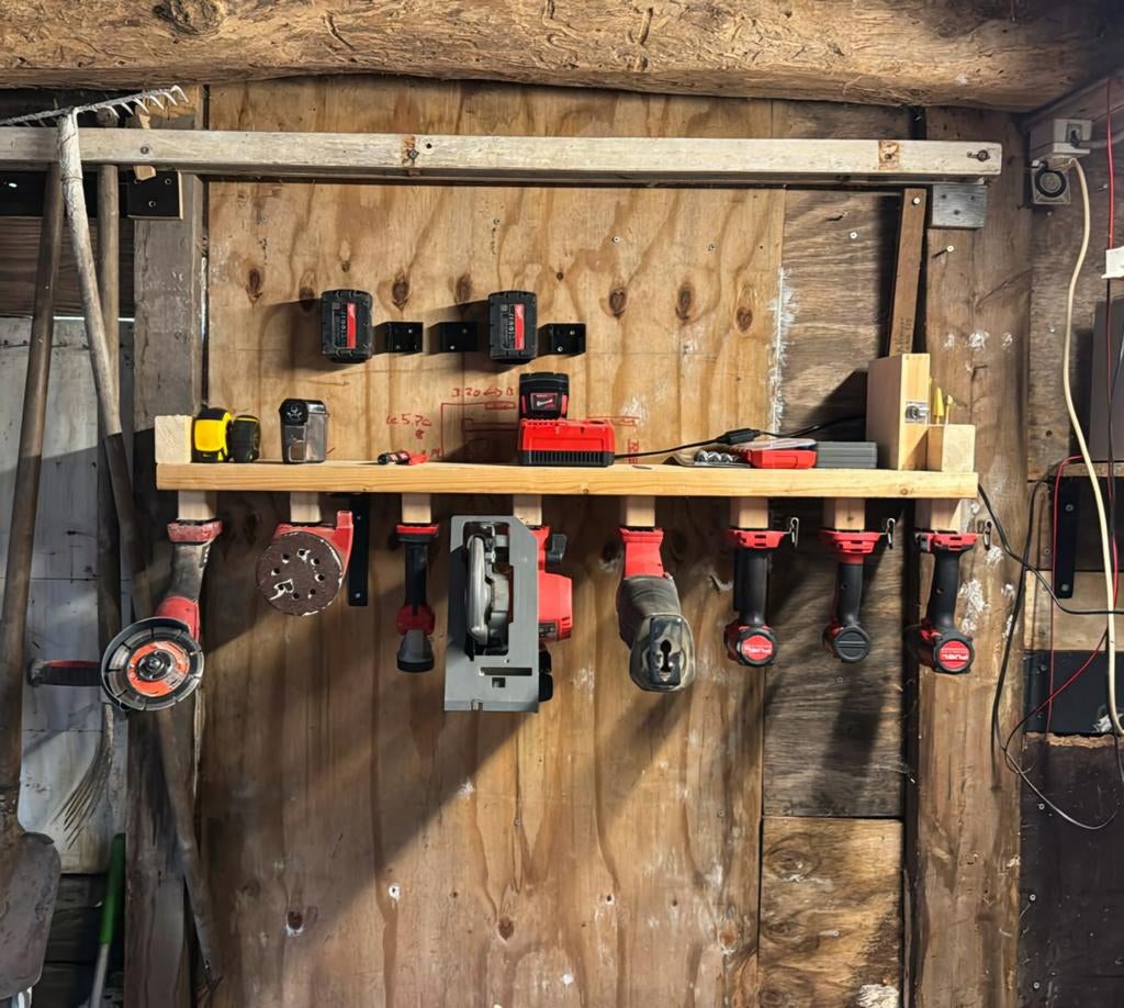 5 accu / machine houders= €10! Makita/DeWalt/Hilti & meer!, Ophalen of Verzenden, Nieuw, Boor- en Schroefmachine