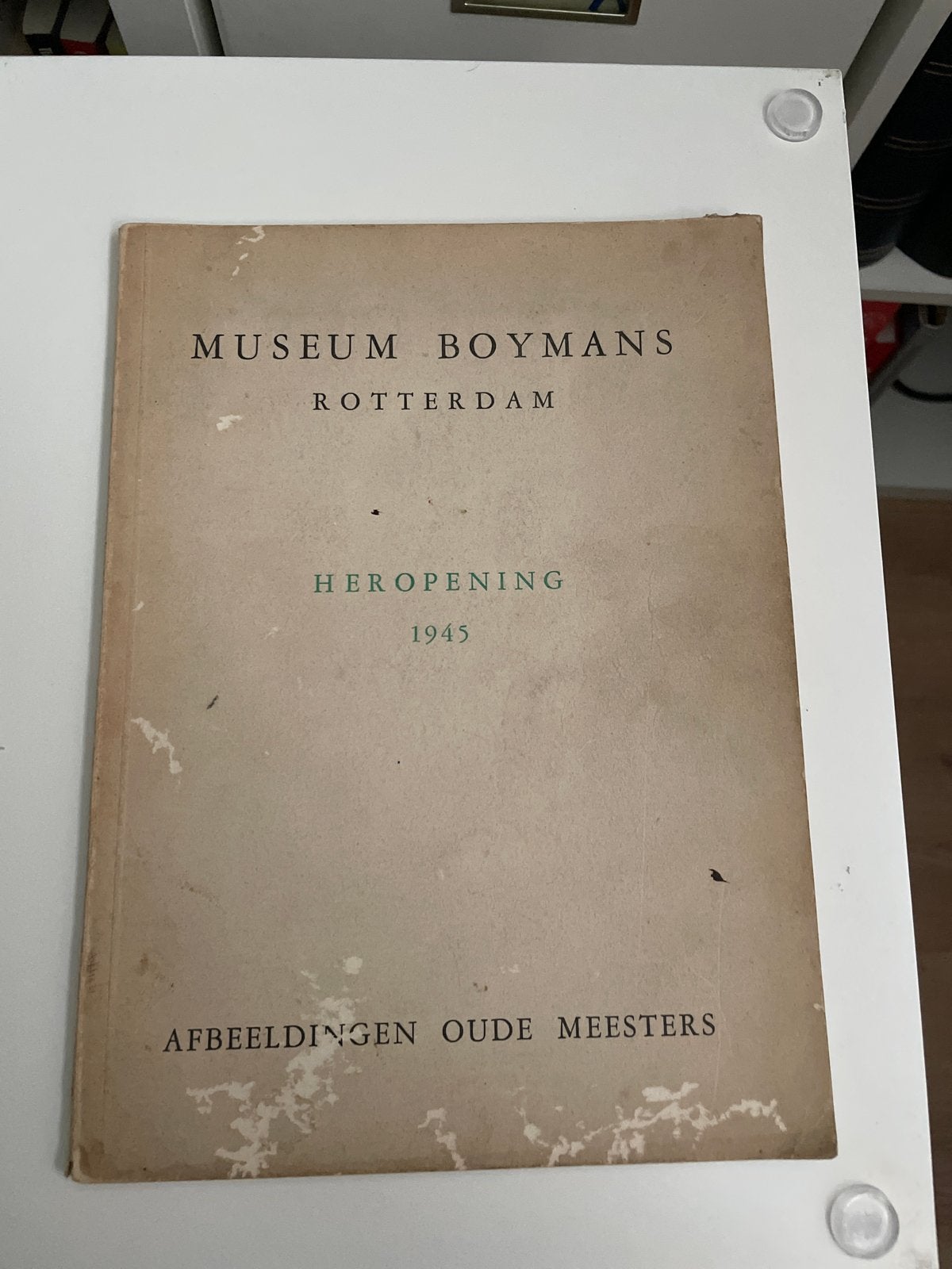 Museum Boymans Heropening 1945 - Afbeeldingen Oude Meesters, Ophalen of Verzenden, Gelezen, Overige onderwerpen