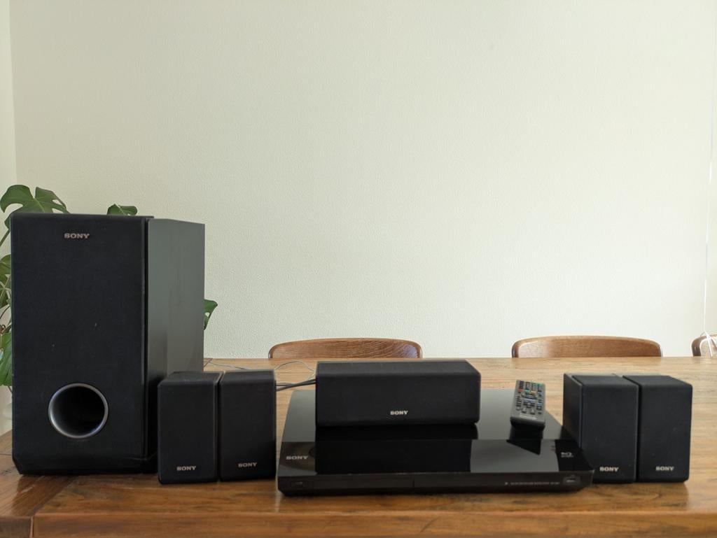 Sony BDV-E880 Blu-ray 5.1 Home Cinema Set, Gebruikt, Blu-ray-speler, 70 watt of meer, Ophalen of Verzenden