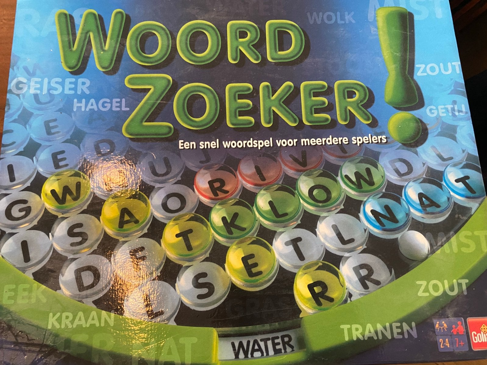 Woordzoeker Goliath, Hobby en Vrije tijd, Gezelschapsspellen | Bordspellen, Drie of vier spelers, Ophalen of Verzenden, Gebruikt
