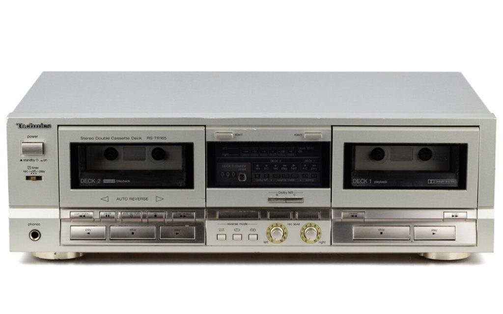 cassette deck Technics RS-TR165    DEFECT!!!!!!, Audio, Tv en Foto, Ophalen of Verzenden, Dubbel, Overige merken, Auto-reverse
