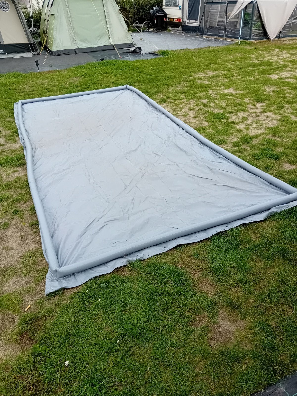 Opblaasbaar grondzeil 480x230 cm, Caravans en Kamperen, Ophalen of Verzenden, Gebruikt