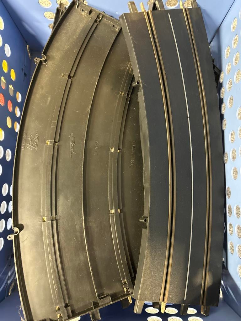 Vintage Carrera racebaan set met auto's en onderdelen, Carrera, Ophalen of Verzenden, Elektrisch, Racebaan