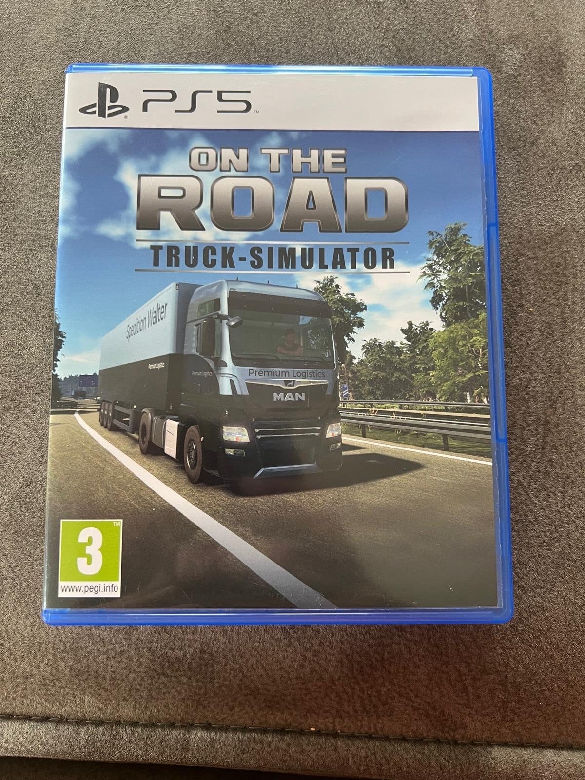 PS5 On the Road Truck Simulator - Word een vrachtwagenchauff, 1 speler, Ophalen of Verzenden, Zo goed als nieuw, Vanaf 3 jaar