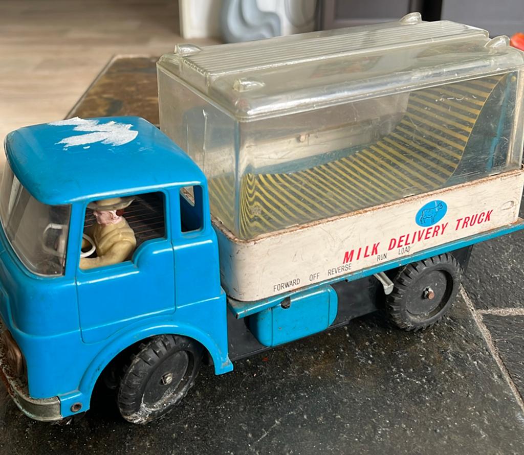 Blikken vrachtwagen, Ophalen of Verzenden