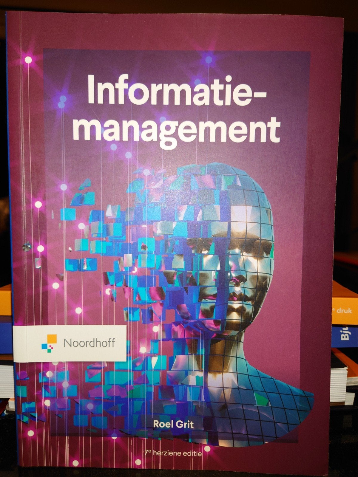 Informatie-management - Roel Grit (7e herziene editie), Ophalen of Verzenden, Zo goed als nieuw, HBO, Roel Grit