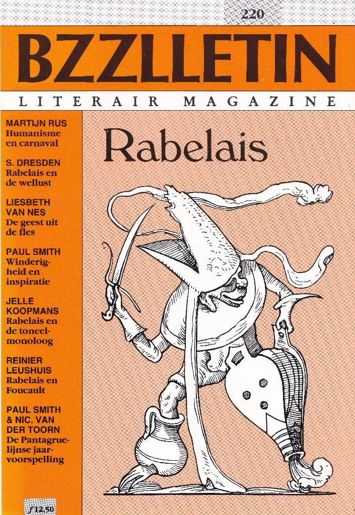 BZZLLETIN 220 – Rabelais – november 1994, Verzenden, Nieuw, Overige typen