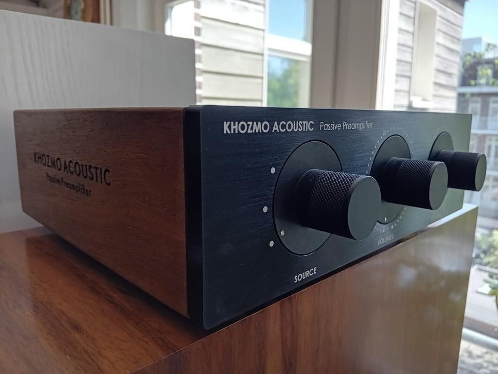 Khozmo Acoustic dual mono Passieve Voorversterker, Overige merken, Ophalen of Verzenden, Zo goed als nieuw, Minder dan 60 watt