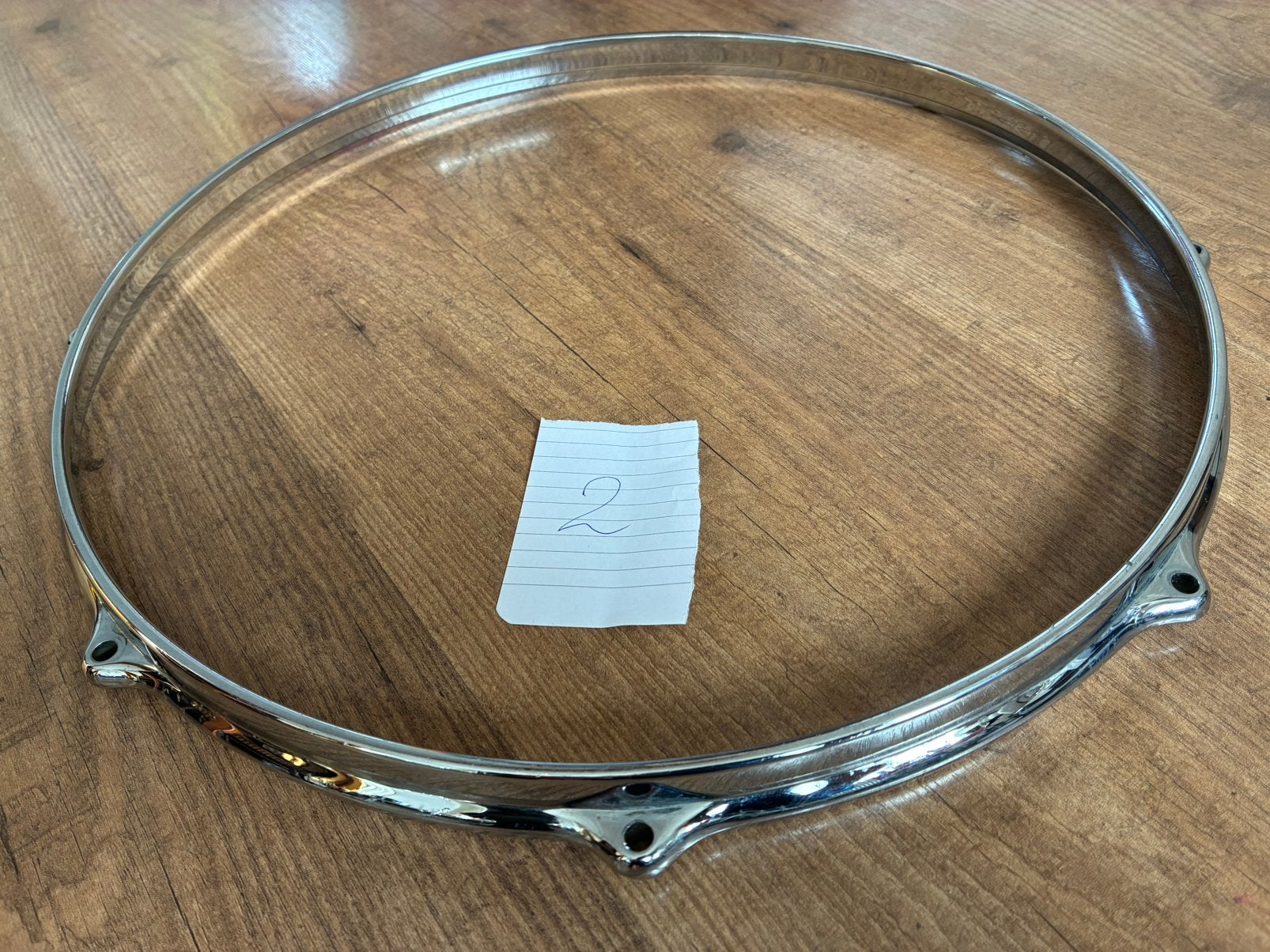 70s Premier 14” Die Cast Spanrand nr. 2 , (snare top of tom), Gebruikt, Engeland, Ophalen of Verzenden, Nvt