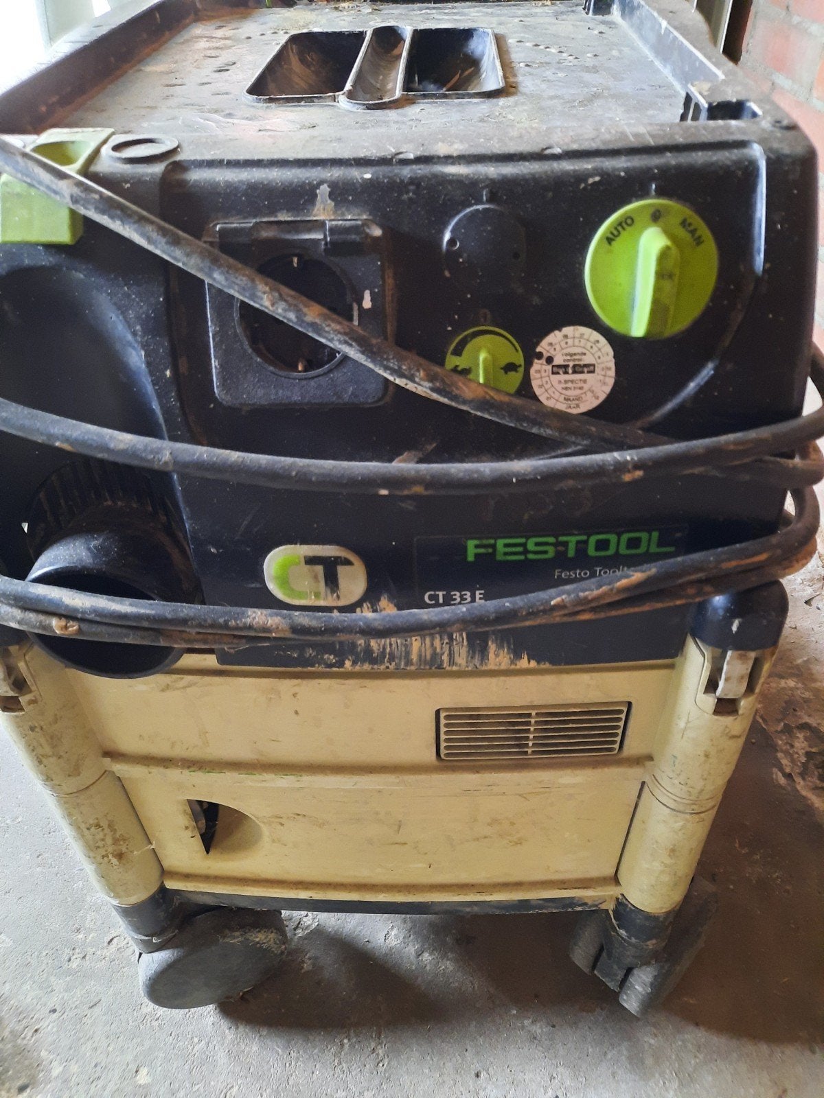 Festool CT 33 E stofzuiger - niet werkend, voor onderdelen, Ophalen of Verzenden