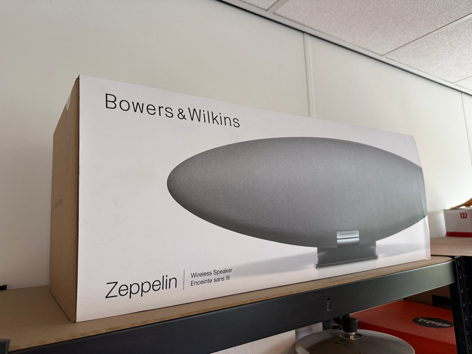 Bowers en Wilkins Zeppelin, Audio, Tv en Foto, Luidsprekers, Ophalen, Zo goed als nieuw, Bowers & Wilkins (B&W)