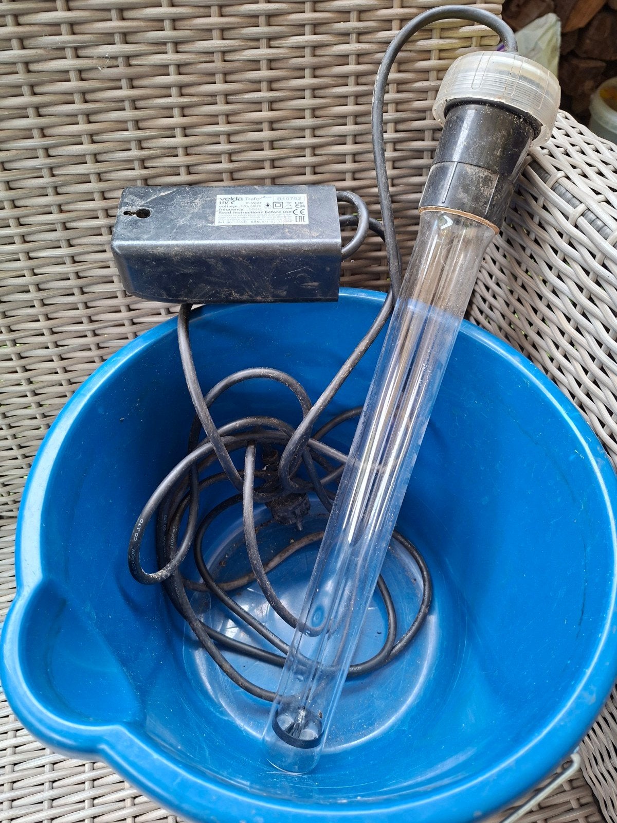 Velda UV-C unit 36W uv lamp, Ophalen