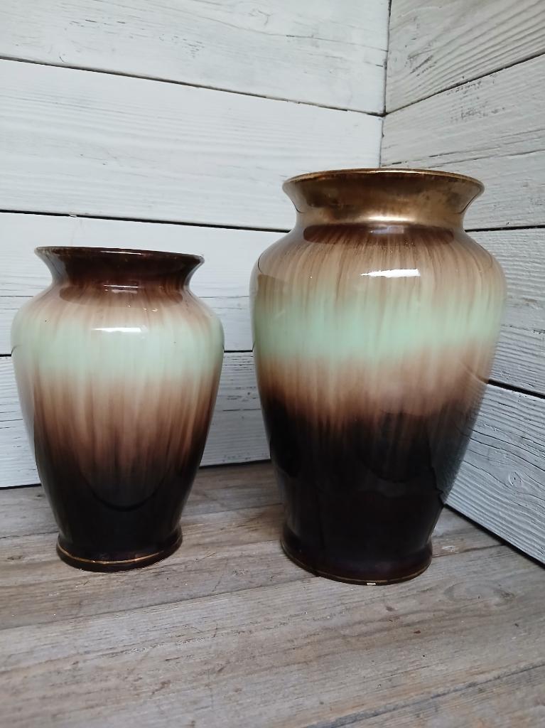 Set van 2 Vintage jaren '50 Bay Keramiek W-Germany vazen., Ophalen of Verzenden