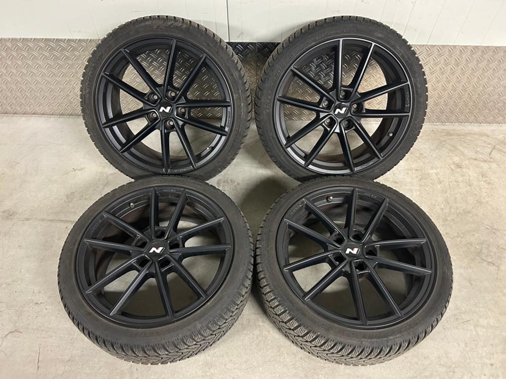 Originele Hyundai I30N/I20N 18 inch Winter Dunlop 2020 TPMS, Auto-onderdelen, Banden en Velgen, Ophalen, 18 inch, Gebruikt, Banden en Velgen