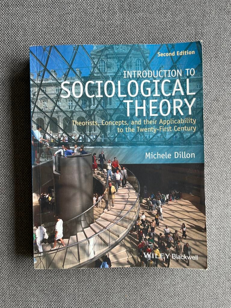 Introduction to Sociological Theory - Michele Dillon, Ophalen of Verzenden, Gamma, Zo goed als nieuw, WO