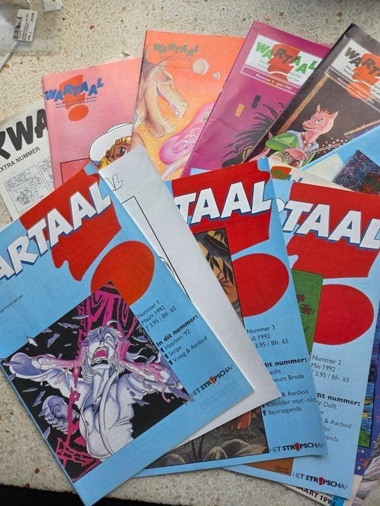 wartaal 10x, Meerdere stripboeken, Verzenden, Zo goed als nieuw
