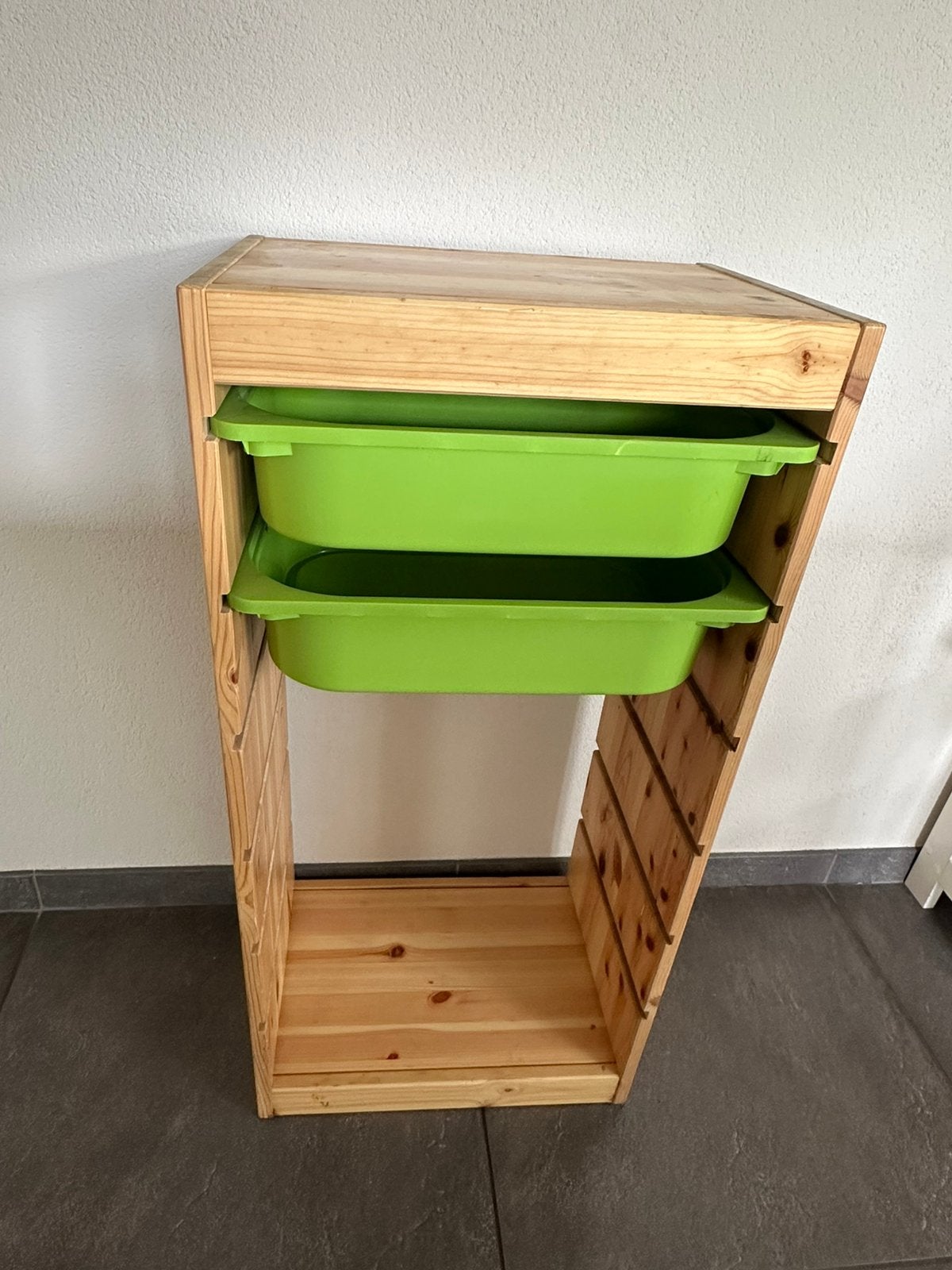 Trofast kastje met 2 lades 44x30x91 cm, Ophalen, Gebruikt