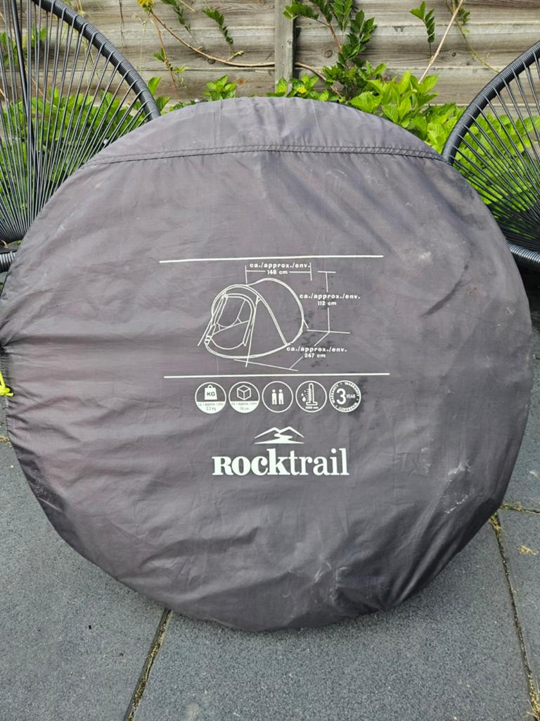 Rocktrail pop-up tent voor 2 personen