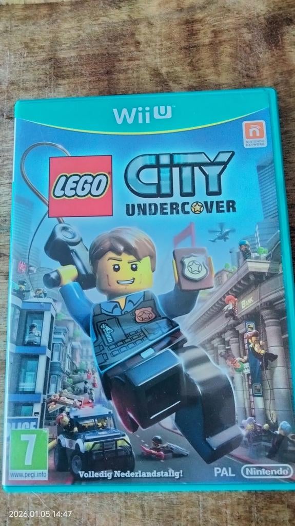 Spel Lego City undercover voor de Wii-u, Avontuur en Actie, 2 spelers, Ophalen of Verzenden, Zo goed als nieuw