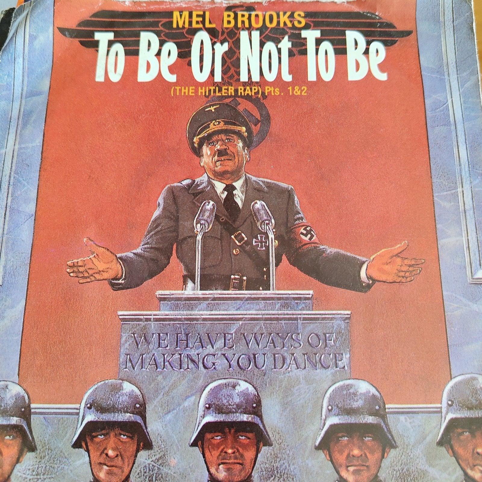 Mel Brooks - To Be Or Not To Be (The Hitler Rap), Cd's en Dvd's, Ophalen of Verzenden, Gebruikt, 7 inch