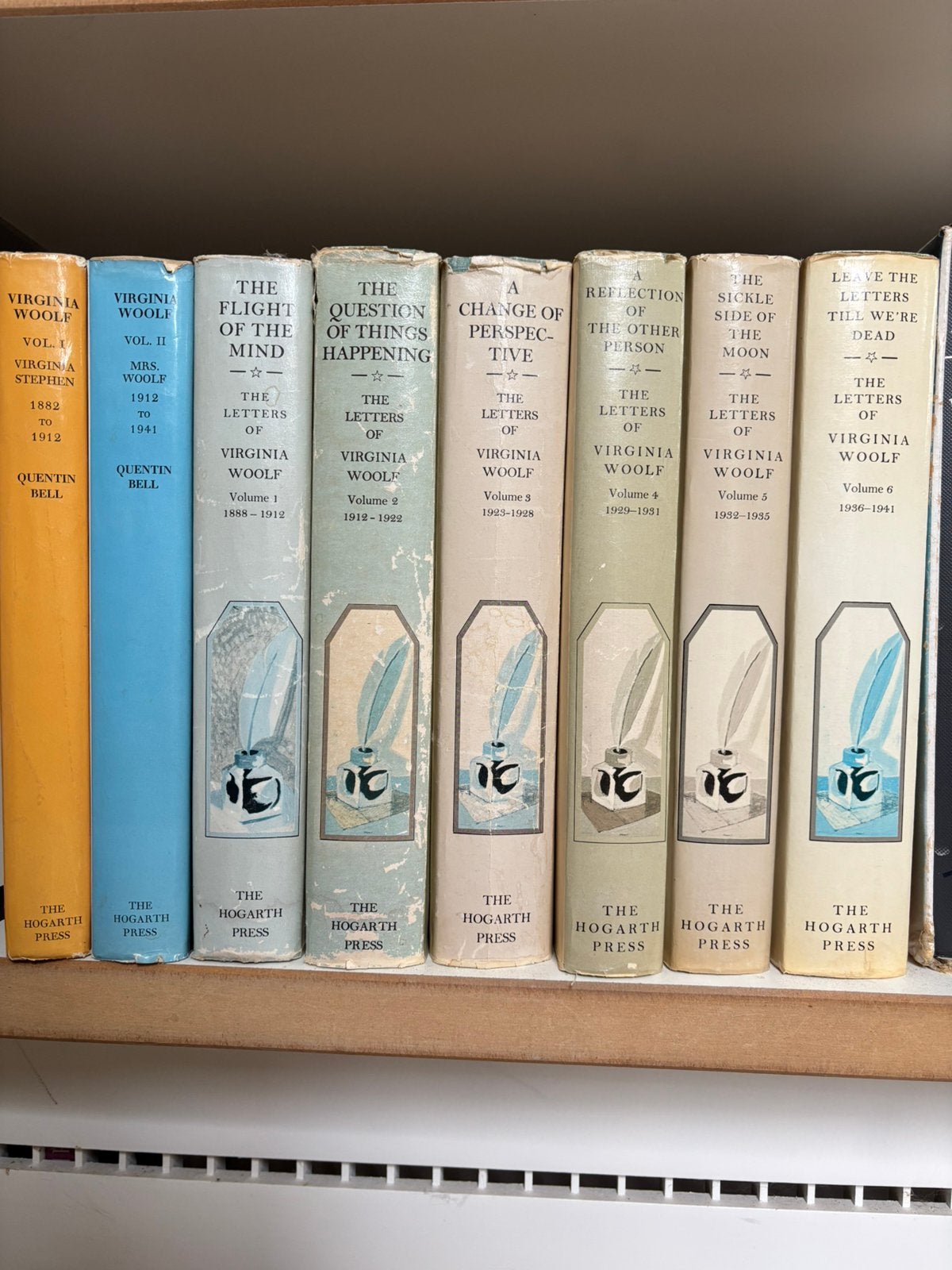 Virginia Woolf, letters of volome 1 tem 6, Boeken, Literatuur, Ophalen, Zo goed als nieuw, Wereld overig