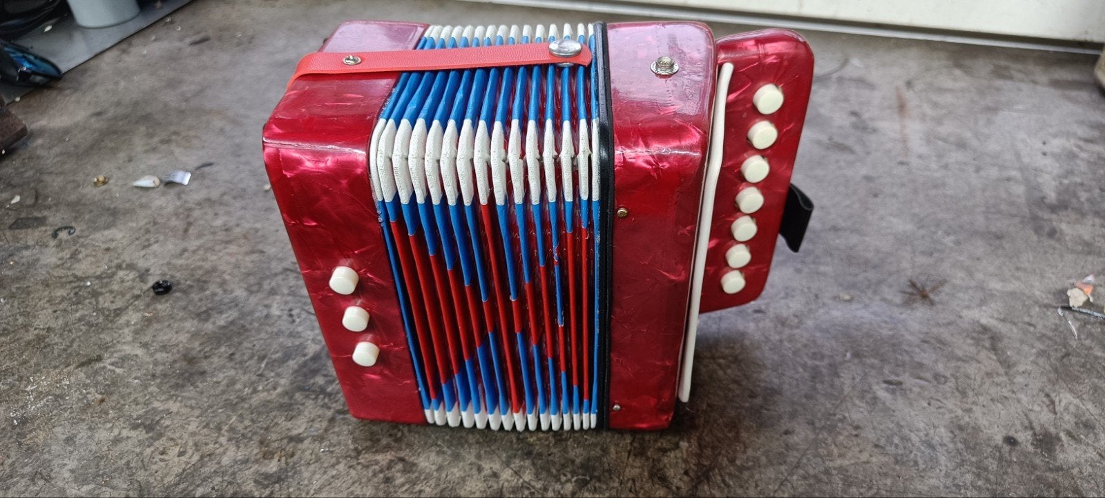 kinder accordeon, Ophalen of Verzenden, Zo goed als nieuw, Overige formaten, Overige merken