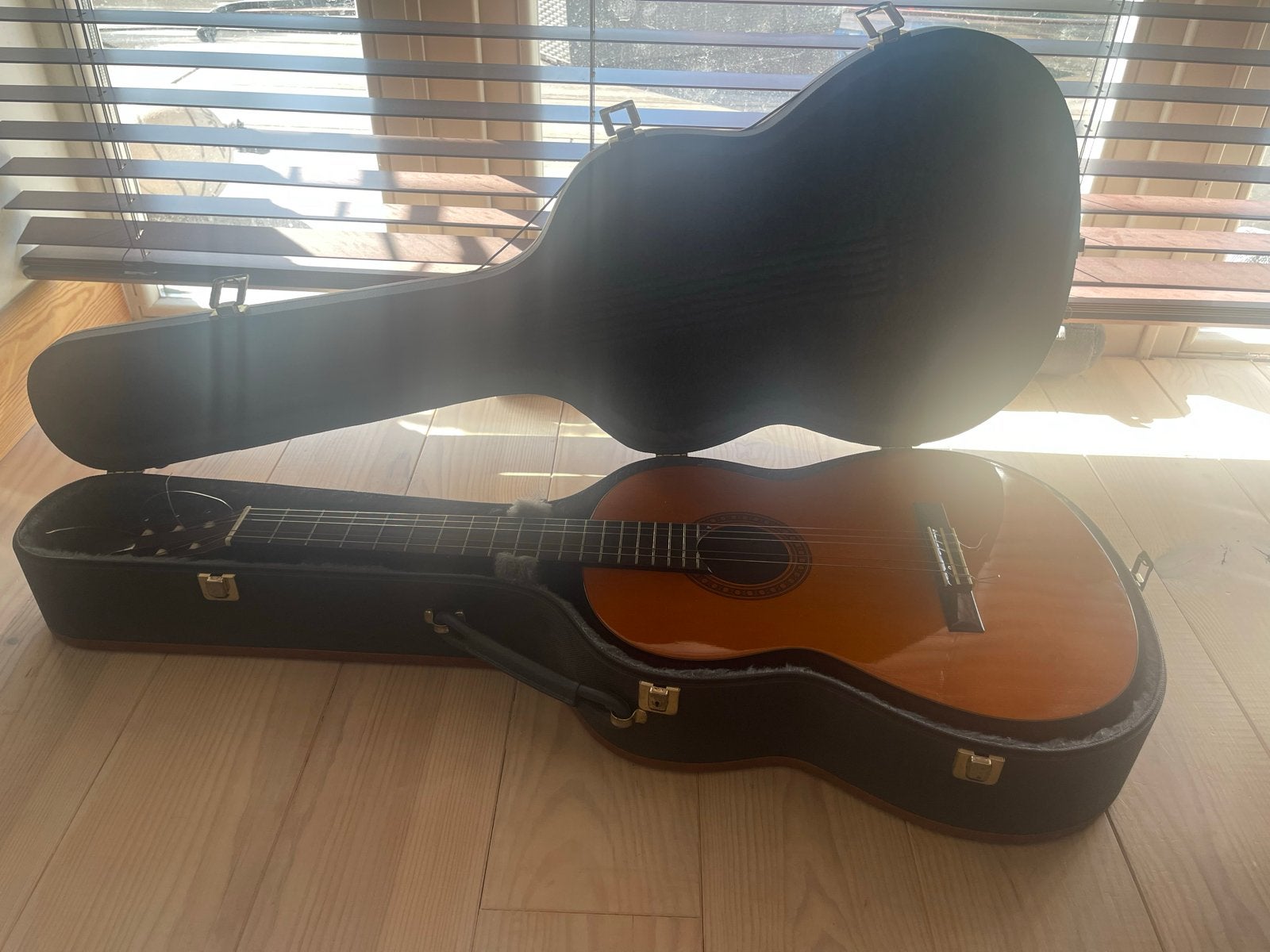 Yamaha CG-10A Klassieke Gitaar met Koffer, Muziek en Instrumenten, Ophalen, Gebruikt, Klassieke of Spaanse gitaar, Met koffer