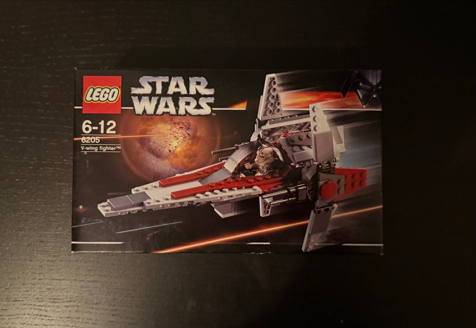 Lego Star Wars 6205 V-wing Fighter Nieuw in doos, Star Wars, Lego, Nieuw, Ophalen of Verzenden