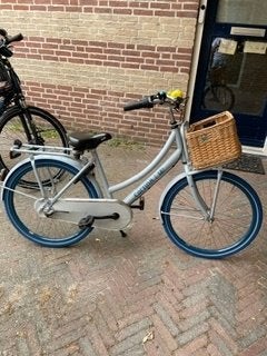 Cortina meisjesfiets 24 inch, Fietsen en Brommers, Fietsen | Meisjes, Terugtraprem, Gebruikt, Versnellingen, Cortina