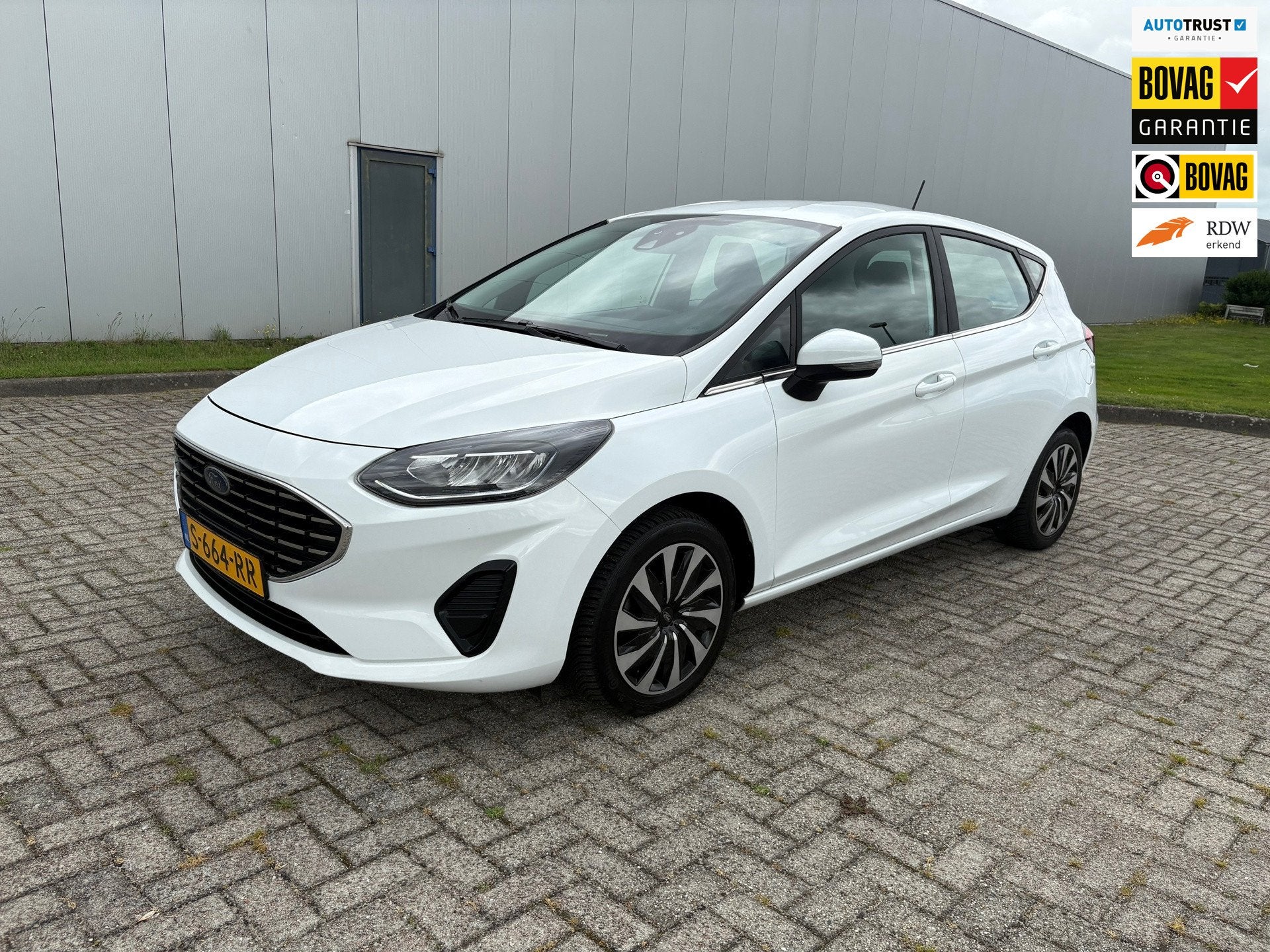 Ford Fiesta 1.0 EcoBoost Hybrid Titanium, Climate Control, Voorwielaandrijving, 125 pk, Gebruikt, Euro 6