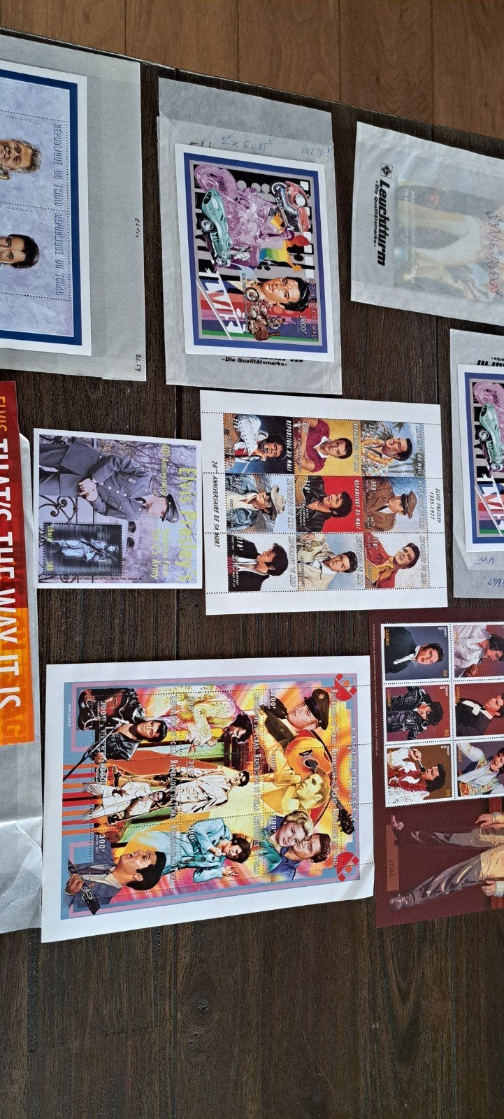 Grote verzameling Elvis Presley postzegels en FDC's, Ophalen of Verzenden, Overige thema's