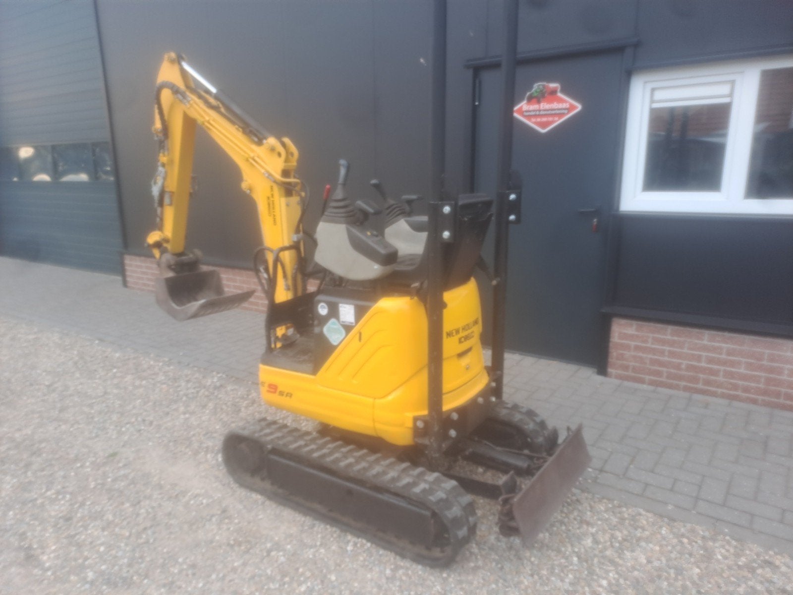 New Holland Kobelco E9SR Minigraafmachine, Ophalen, Graafmachine