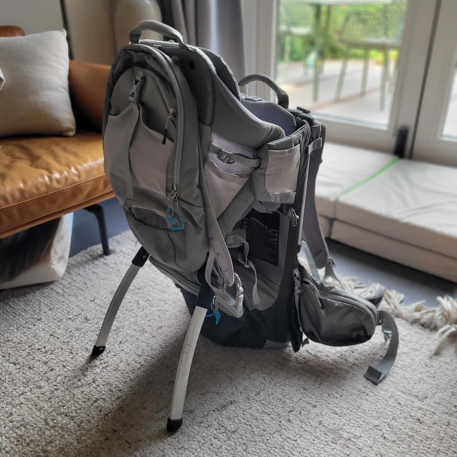 Thule Sapling Elite Draagrugzak met extra rugzakje, Kinderen en Baby's, Babydragers en Draagdoeken, Gebruikt, Rug, Draagzak, Ophalen