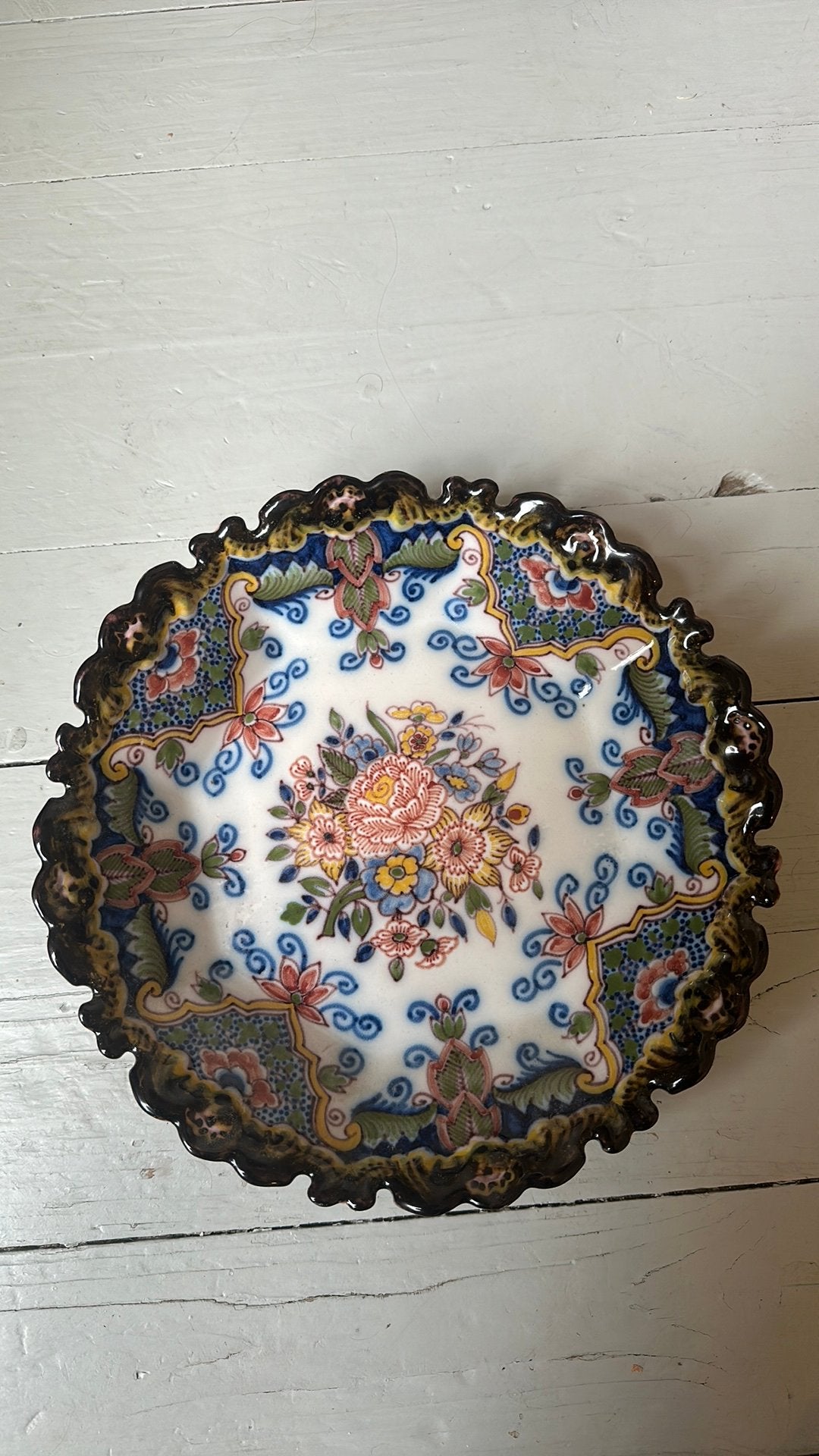 Makkum wand bord 25cm, Antiek en Kunst, Ophalen of Verzenden