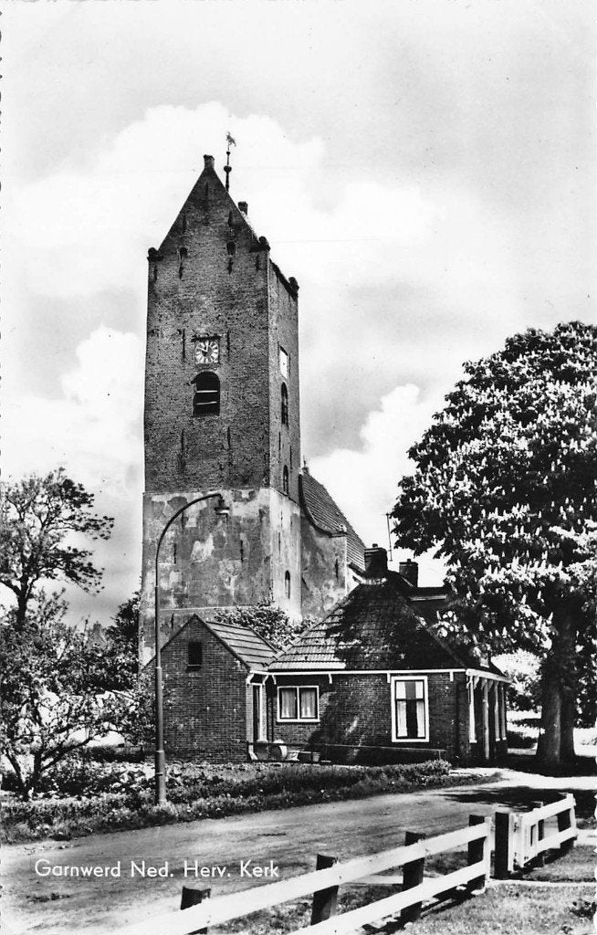 702 Garnwerd, Verzenden, 1940 tot 1960, Ongelopen, Groningen