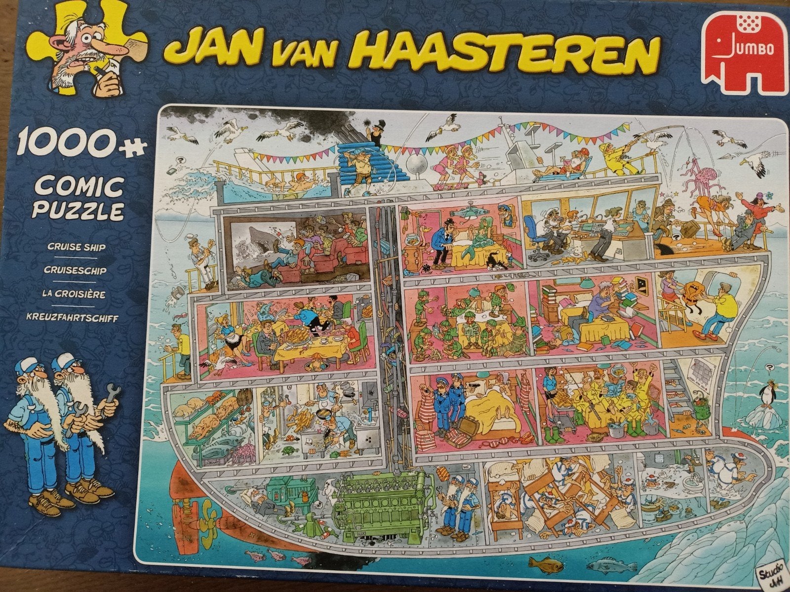JAN VAN HAASTEREN CRUISESCHIP, Ophalen of Verzenden, 500 t/m 1500 stukjes, Zo goed als nieuw