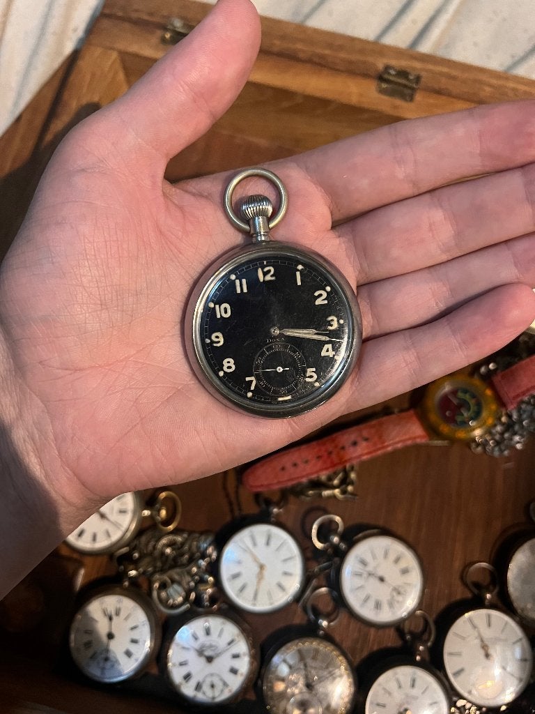 zilveren zakhorloge collectie, Ophalen of Verzenden, Zilver, Overige merken, 1960 of later