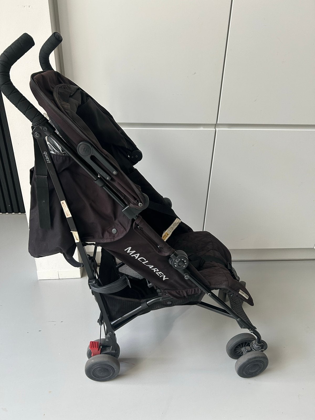 Maclaren Quest buggy - Compact en compleet, Kinderen en Baby's, Ophalen, Gebruikt, Maclaren, Regenhoes